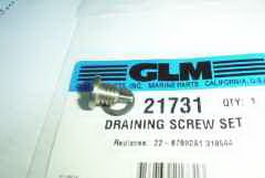 21731 Oil drain screw with magnetic