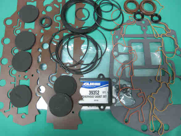 39352 GLM aftermarket Johnson parts power head gasket kit V6 loop carb