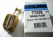 77220 Brass float