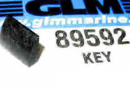 89592 Water pump impeller black key