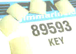 89593 Impeller key OEM 330619