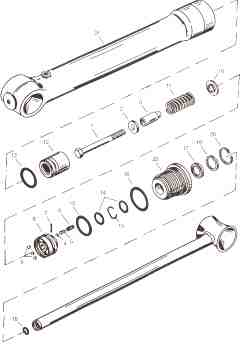 power trim cylinder