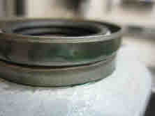 Install second oil seal