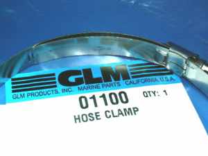 01100 Mercruiser U joint bellow clamp