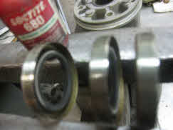 Coat 3 oil seals with 680 loctite