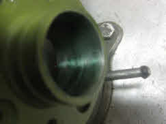 Cover inside bearing and seal area with 680 loctite