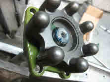 Press shaft on ball gear