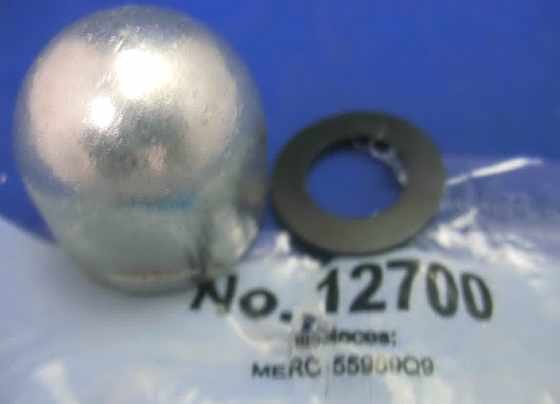 12700 Stud anode with gasket