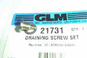 21731 drain screw magnetic