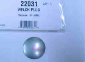 22031 Mercruiser welch plug 1. 250 inch