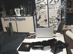 GLM Marine products at the Toronto boat show