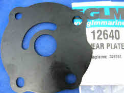 12640 Water pump part wear plate