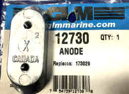 12730 Johnson Anode