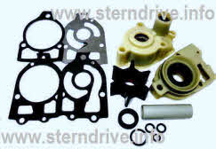 18-3320 Alpha 1 water pump kit 1984-1990