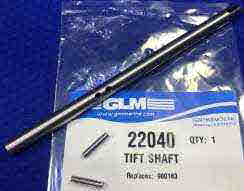 22040 OMC tilt shaft