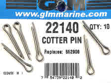 22140 Johnson Cotter pins