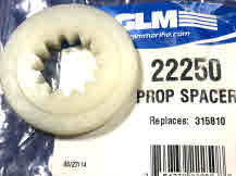 22250 Johnson Prop spacer