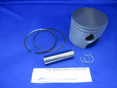 23770 Johnson outboard 3 cylinder 60-65-70 hp piston