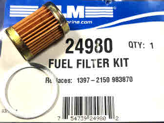 24980 Johnson Fuel filter kit