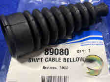 89080 Alpha 1 Shift cable bellow