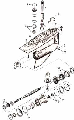 Mercruiser outdrive parts drawing *Videos *SEI sterndrive