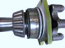 OMC intermediate ball gear shaft repair parts