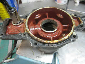 M Remove gasket material