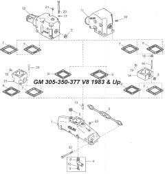 Manifold drawing 305-350 1983 - present