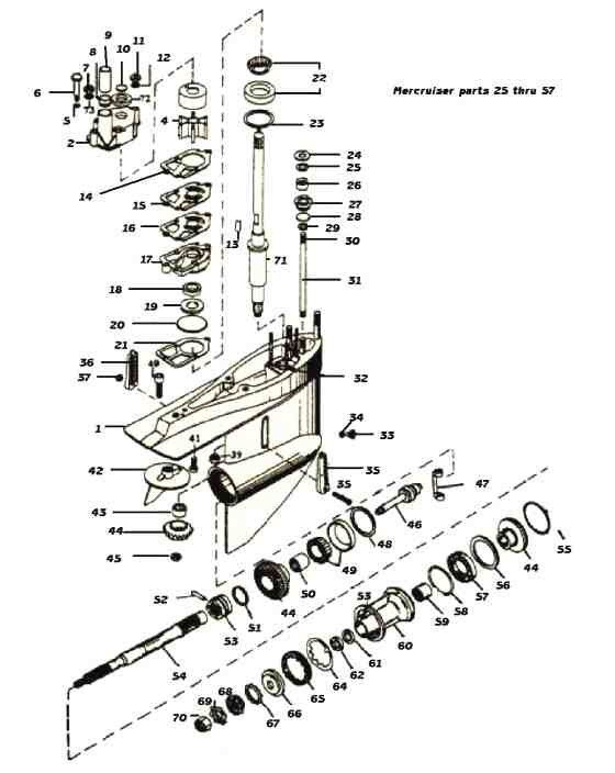 Mercruiser parts 25-57