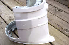OMC Stringer electric low profile exhaust housing
