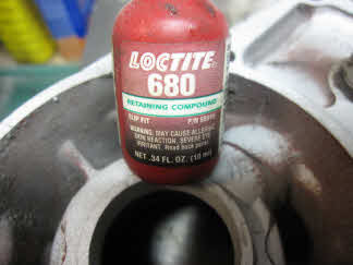 P Loctite 680 will be required to hold seal in housing