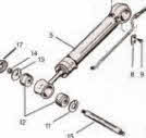 Trim Cylinder and Hoses