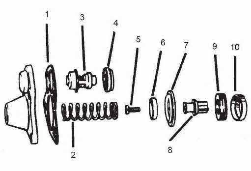 V6 thermostat