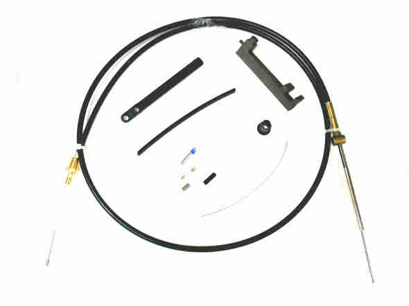 Jingyu Replace MERCRUISER Shift Cable Assembly Kit Alpha One Gen I II Mercury Part Number 18-2603;GLM Part Number 865436A03;Sierra Part Number 21450 