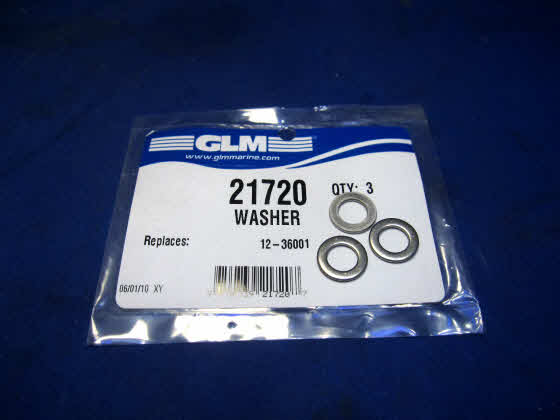 21720 Mercruiser outdrive washers 12-36001