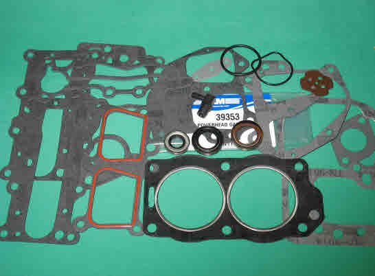 39353 9.9 -15 hp. Evinrude-Johnson outboard powerhead gasket kit