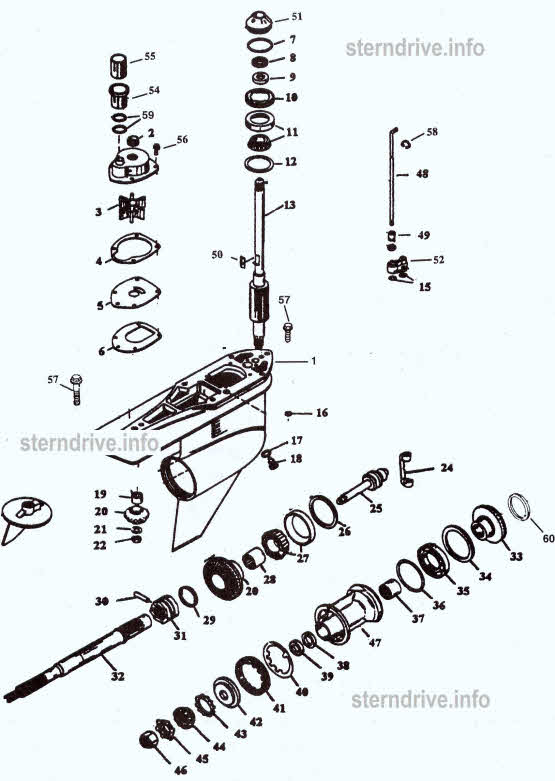 Alpha 1 gen 2 lower parts drawing