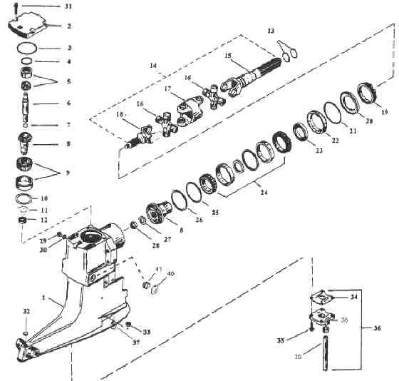 W Alpha 1 upper gearcase parts tech drawing.jpg