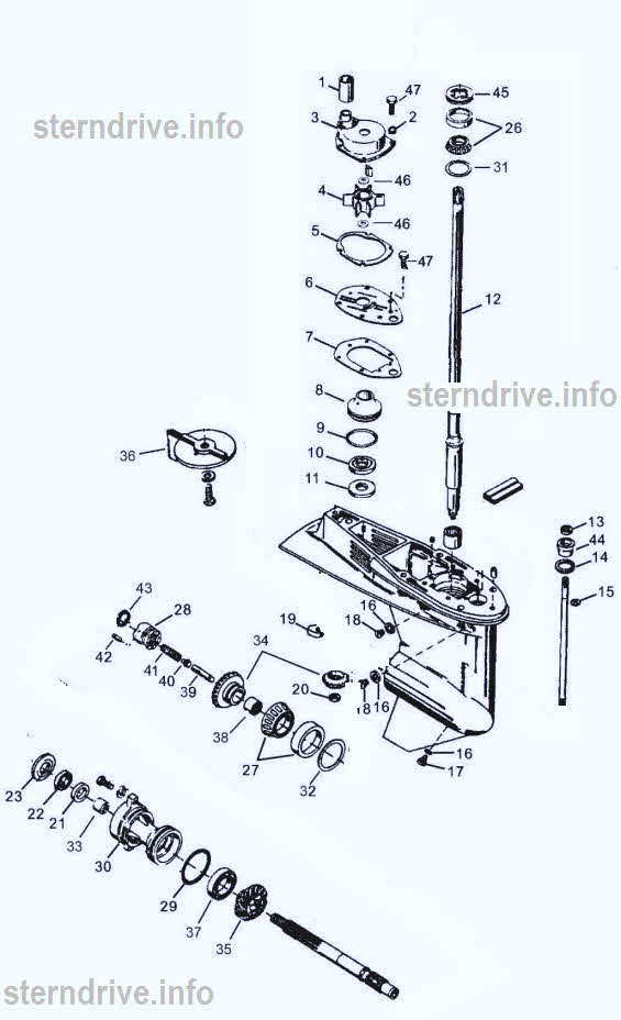 mercury mariner outboard parts diagrams