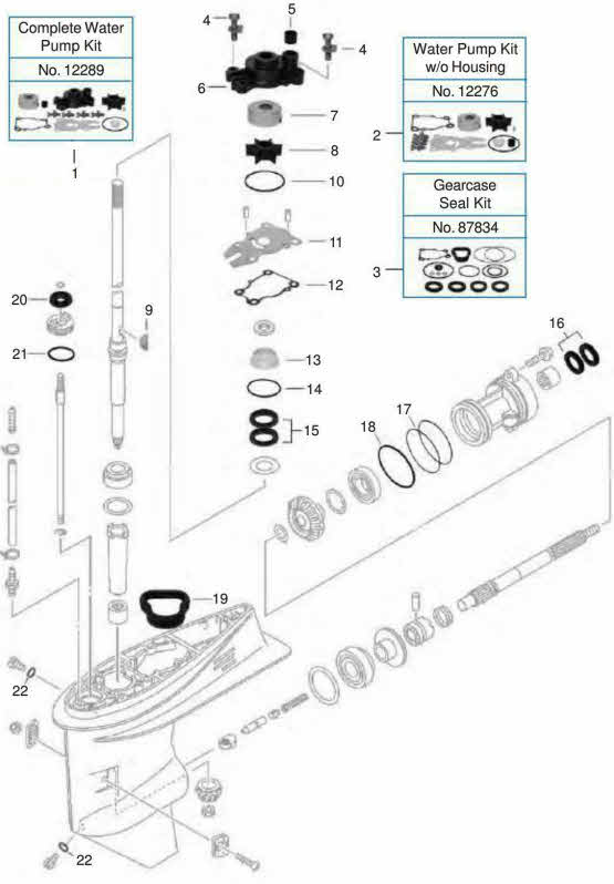 Yamaha 40-50-60 hp