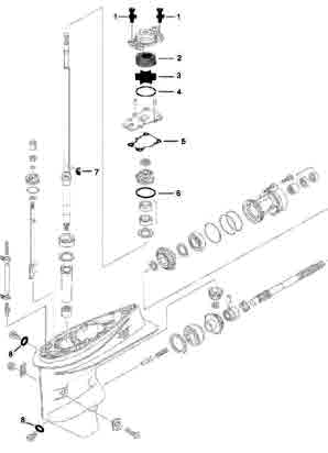 Yamaha outboard 25-30-40 hp.