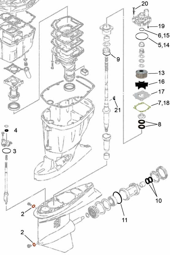 F-115 LF-115 V4 motors